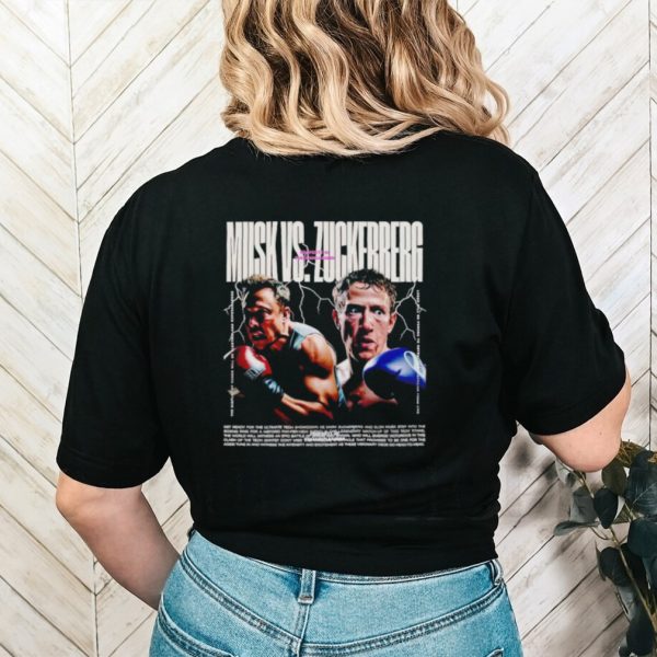 Musk vs Zuckerberg The Ultimate Tech Showdown Boxing bout shirt