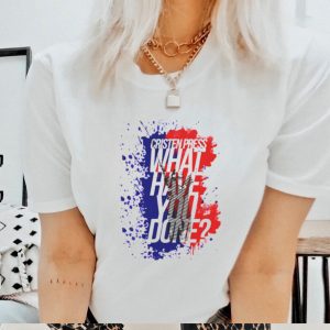 Christen Press What Have You Done shirt