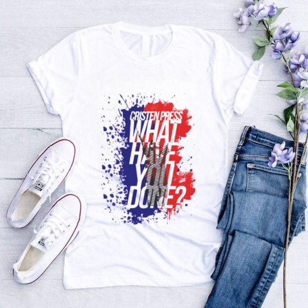 Christen Press What Have You Done shirt