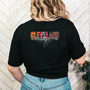 Cleveland city sports team Cleveland Browns Cleveland Guardians and Cleveland Cavaliers shirt