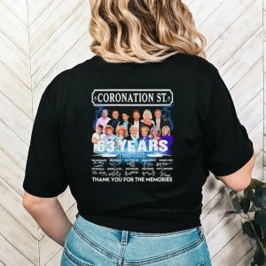 Coronation st 63 years 1960 2023 thank you for the...