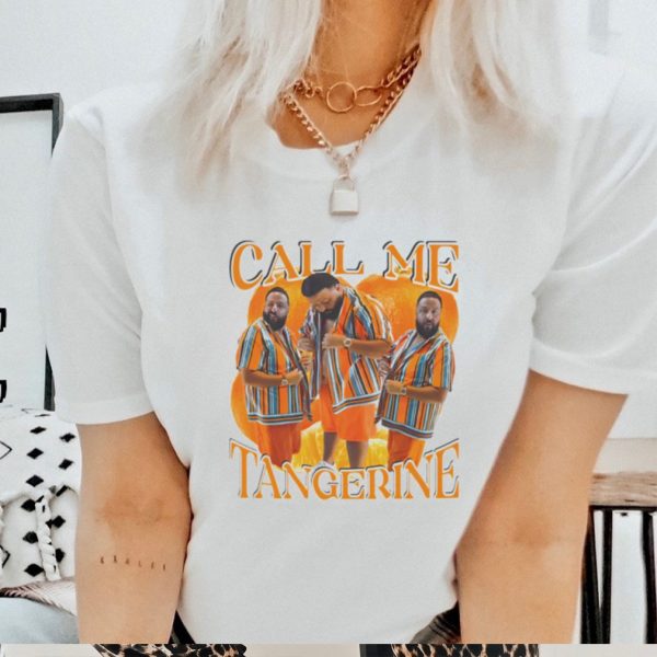 DJ Khaled call me tangerine shirt