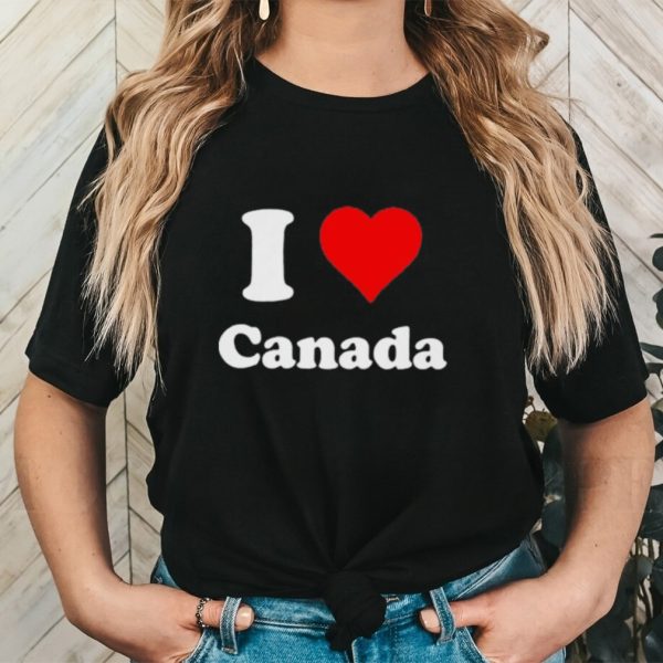 Elon Musk I Love Canada Shirt