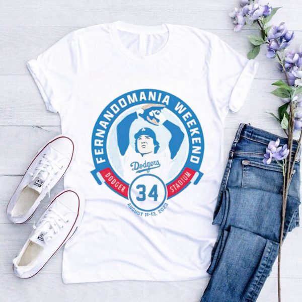 Fernandomania Weekend Dodger Stadium Fernado shirt