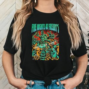 Five Nights At Freddy’s metal animatronics shirt