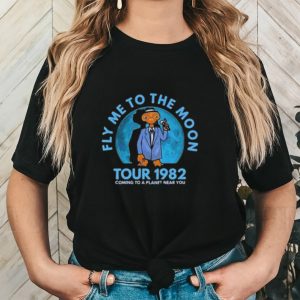 Fly Me To The Moon Tour 1982 Coming To A Planet Near You Shirt