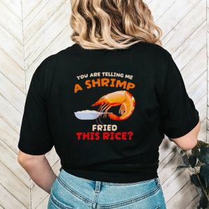 Funny Are you telling me a shrimp fried this rice shirt