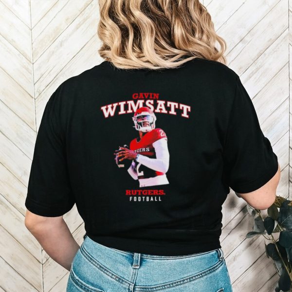 Gavin Wimsatt Rutgers football streetwear shirt