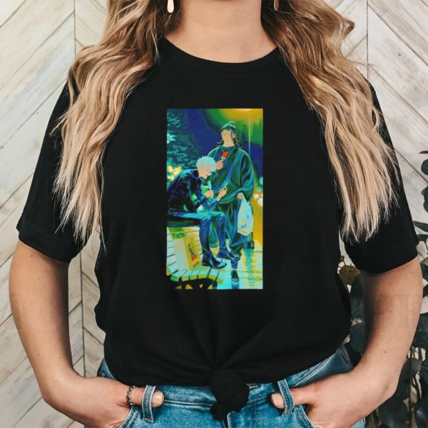 Getou Suguru Gojou Satoru photo shirt