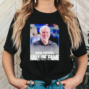 Gregg Popovich Hall of Fame Class of 2023 shirt