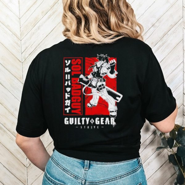 Guilty Gear Strive Sol Badguy shirt