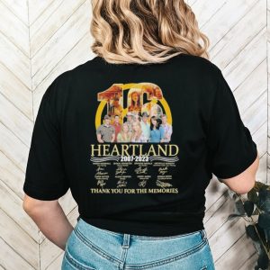 Heartland 16 years 2007 2023 thank you for the memories shirt