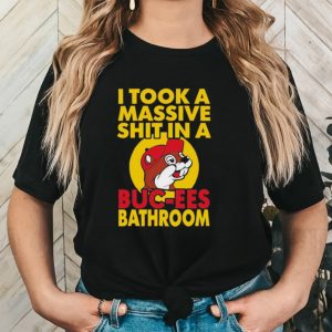 I took a massive buc ee’s bathroom shirt