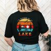 I’d Rather Be At The Lake Sunset Outdoor T Shirt