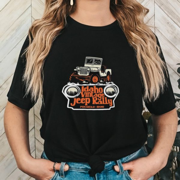 Idaho vintage Jeep rally shirt