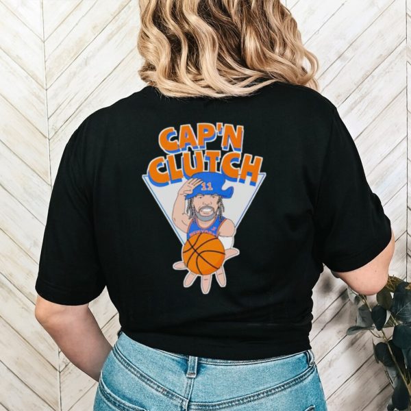 Jalen Brunson Knicks Cap’n Clutch shirt