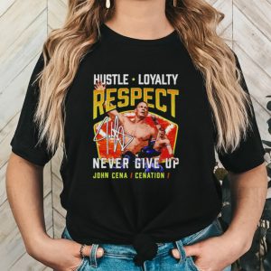 John Cena Cenation Respect Superstars WWE Shirt