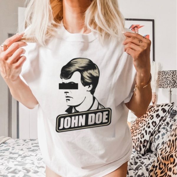 John Doe Covered Eyes Graphic shirt