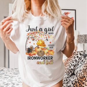 Just a girl who loves her Ironworker and fall shirt