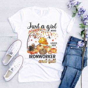 Just a girl who loves her Ironworker and fall shirt