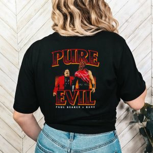 Kane And Paul Bearer Pure Evil Superstars WWE Shirt