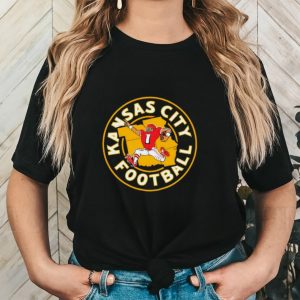 Kansas City football circle cartoon funny shirt