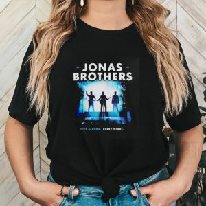 2023 Jonas Brothers five albums every night shirt