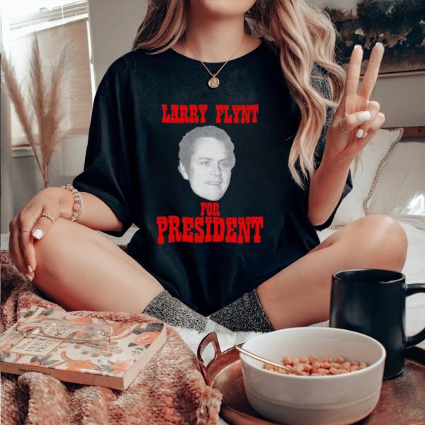 Larry Flynt for President vintage shirt