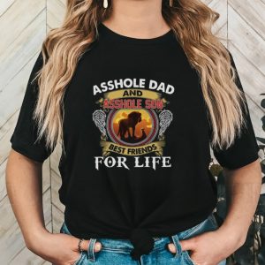 Lions asshole aad and asshole son best friends for life shirt