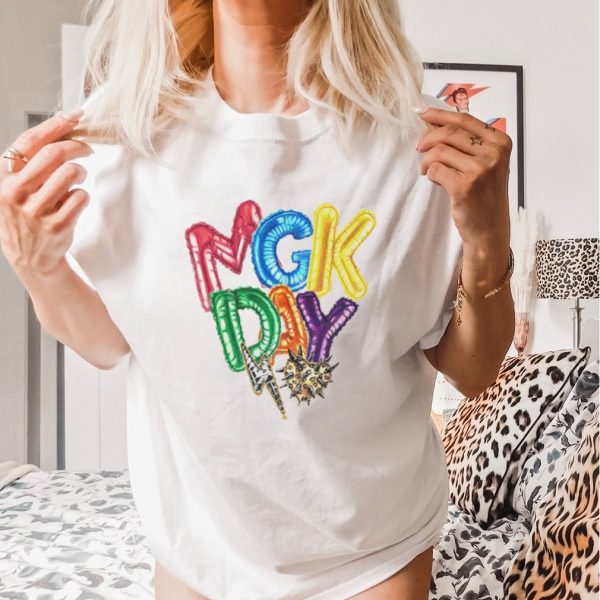 Machine Gun Kelly day balloon shirt