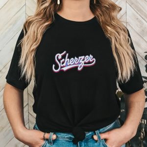 Max Scherzer Texas Text shirt