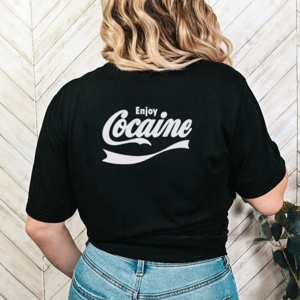 Men’s Enjoy Cocaine Coca Cola shirt