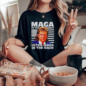 Men’s Trump Maga in the front Ultra Maga in the back shirt