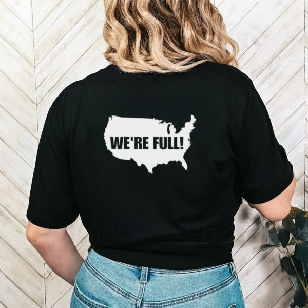 Men’s USA map we’re full shirt