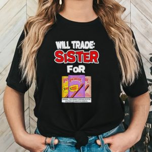 Men’s Will trade sister for Backwoods shirt