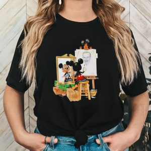 Mickey Mouse art portrait shirt