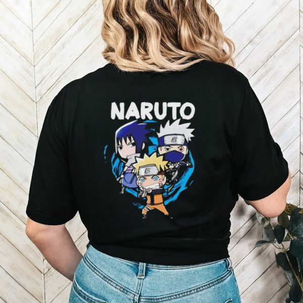 Nate wearing Naruto shirt