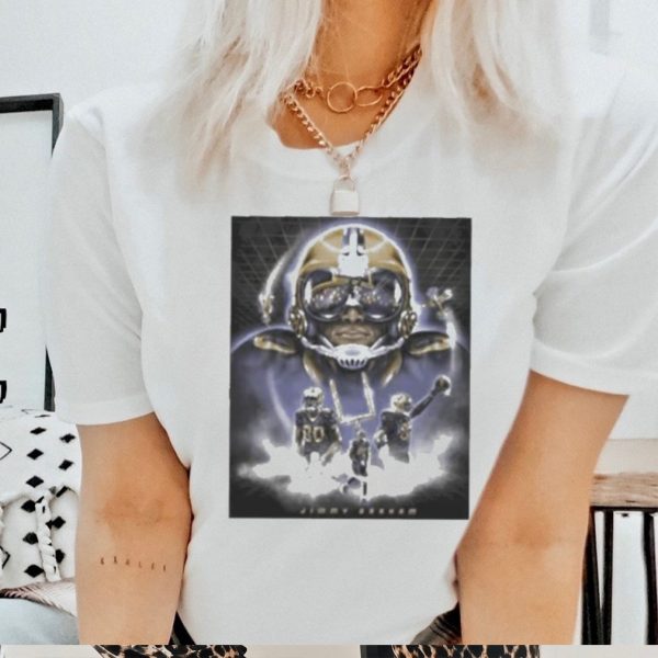 Nice New Orleans Saints Jimmy Graham Friday Retro 90s Photo Poster T shirt