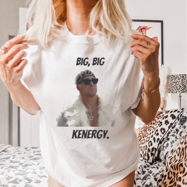 Official Big Big Kenergy Barbie Movie Ryan Gosling Ken Shirt