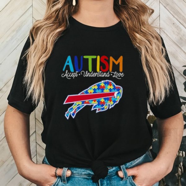 Official Buffalo bills autism accept understand love 2023 shirt