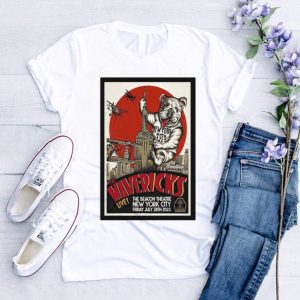 Official The Mavericks New York, NY July 28th 2023 Tour Poster Shirt