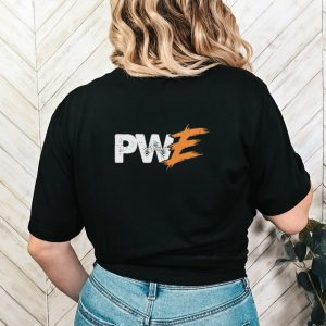 PWE logo shirt