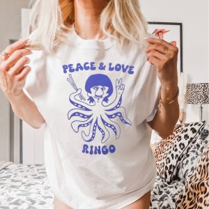 Peace and love Ringo shirt