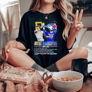 Pittsburgh Pirates Toronto Blue Jays Jose Bautista 2004 2023 thank you for the memories shirt