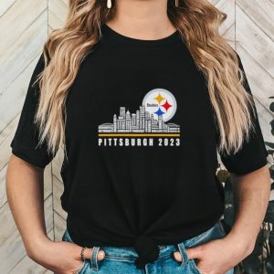 Pittsburgh Steelers 2023 skyline city shirt