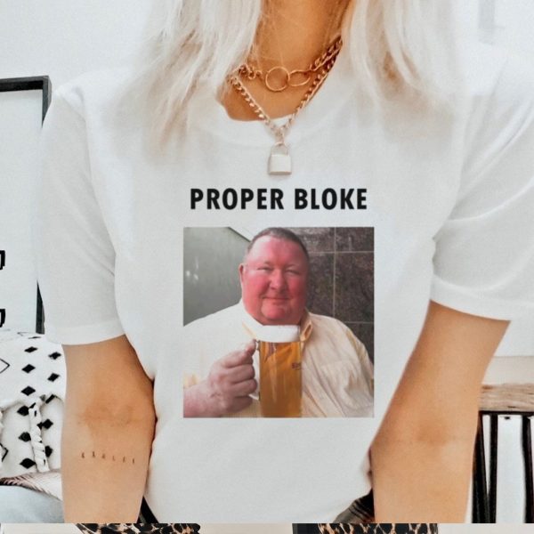 Proper Bloke beer shirt