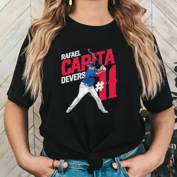 Rafael Devers #11 Carita Name And Number Baseball Shirt