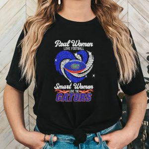 Real women love football smart women love the Gators shirt