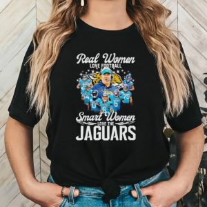 Real women love football smart women love the Jaguars signatures shirt