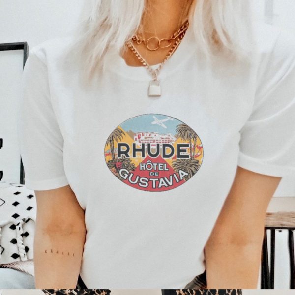 Rhude hotel de gustavia shirt